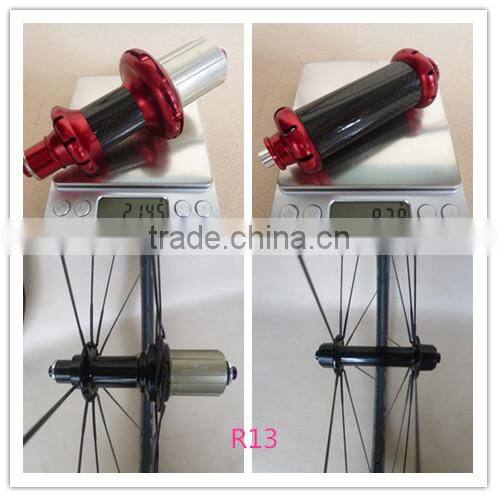 18k matte 700C UDELSA Carbon wheels 60mm deep clincher Bicycle road Wheelset