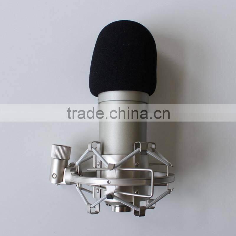 Large capsule condenser USB Microphone recording set