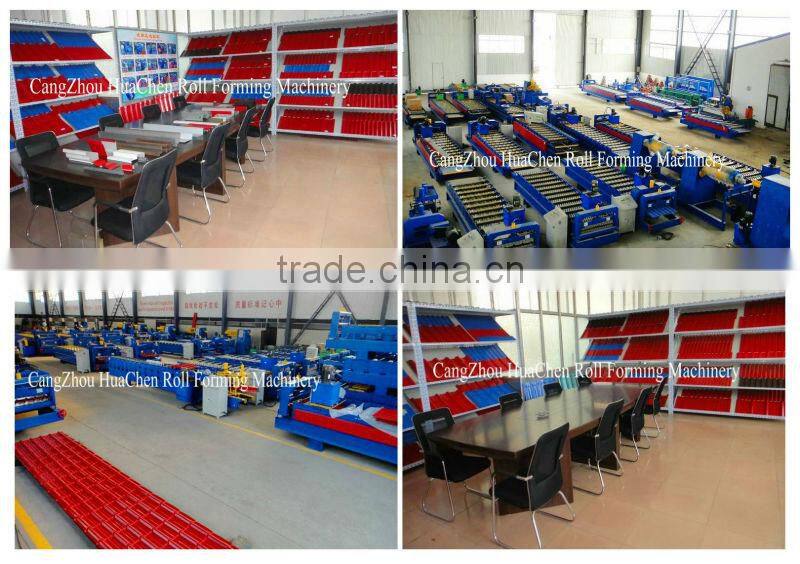 HC20 Steel Corrugated Wall Panel Cold Roll Forming Machine