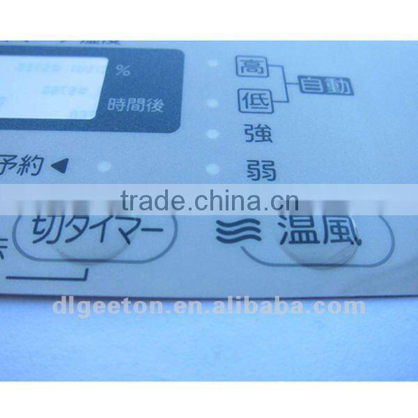 Polycarbonate Printing Electric Control Panel