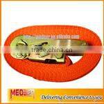 BS 5000kg 2inch For Truck Using Ratchet Strap Double J Hooks Complies To EN12195-2