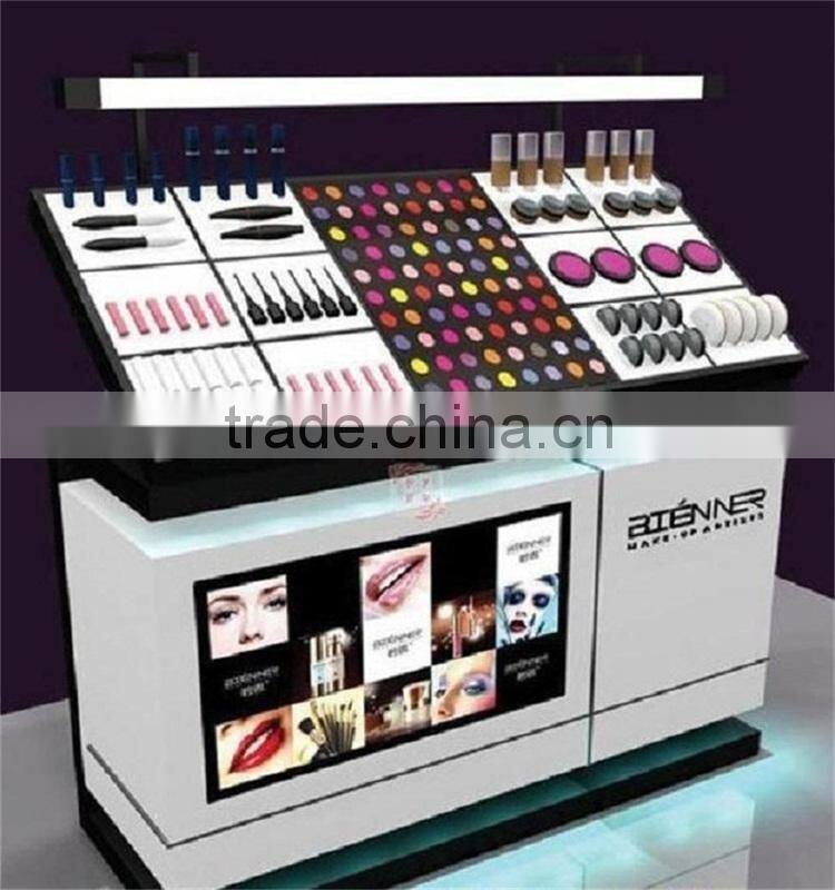 Wooden Cosmetic Large-scale Display Shelf