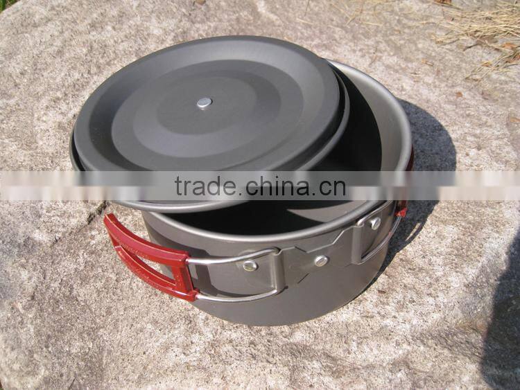 foldable single person camping outdoor cookware