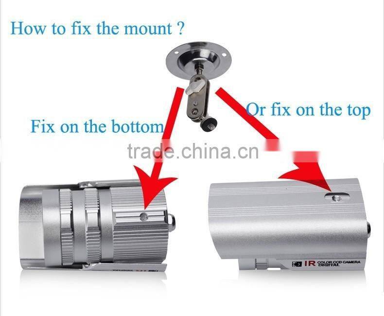 Latest CCTV DVR kit 4x480TVL NTSC CCD outdoor Home Security CCTV Camera system