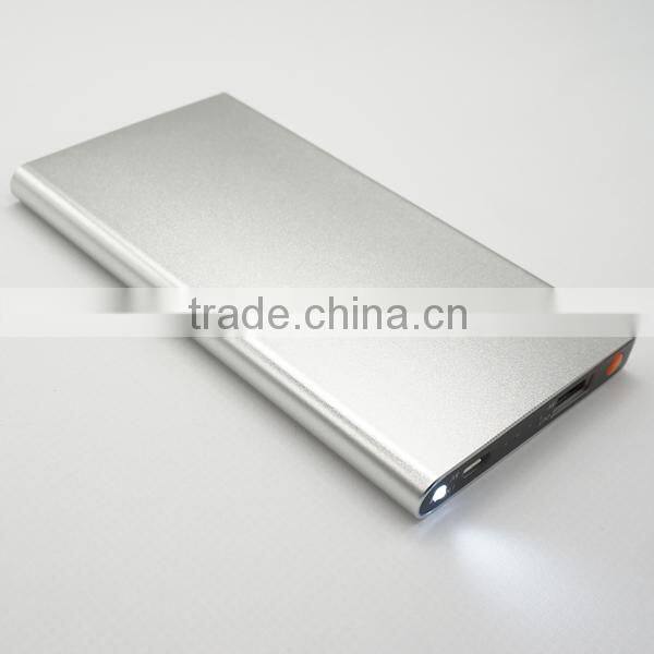 4300mAh Metal Power Bank Portable Electric Charger battery Power For Mobile Phone