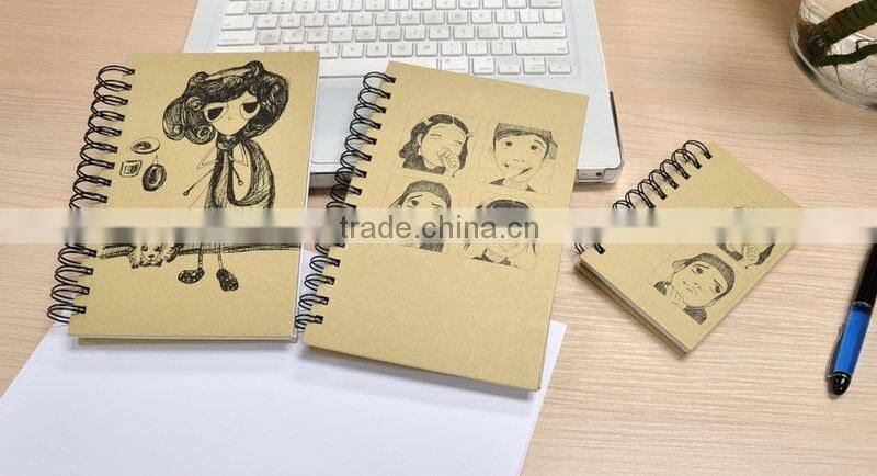 spiral notepad,small notepad with elastic band