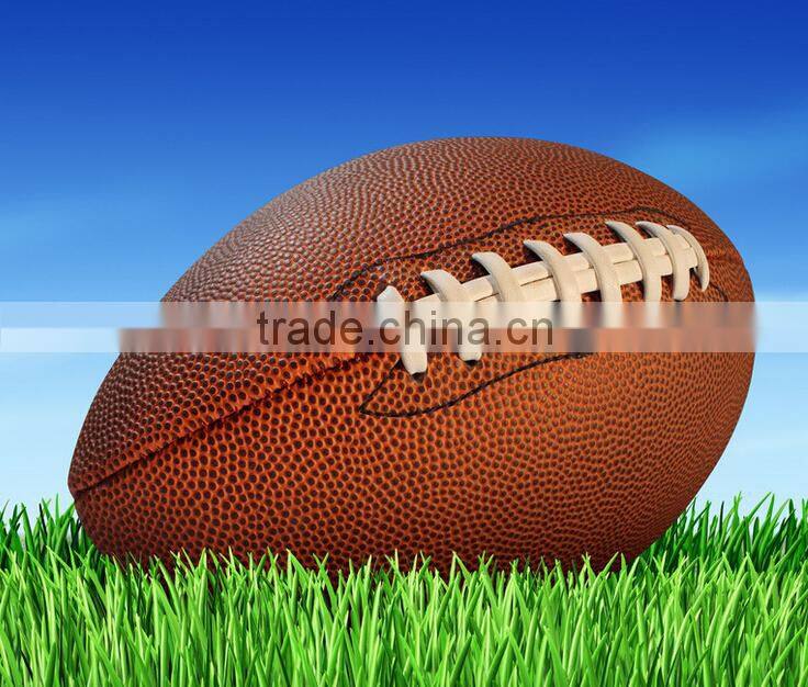 Wholesale official size american football rugby balls