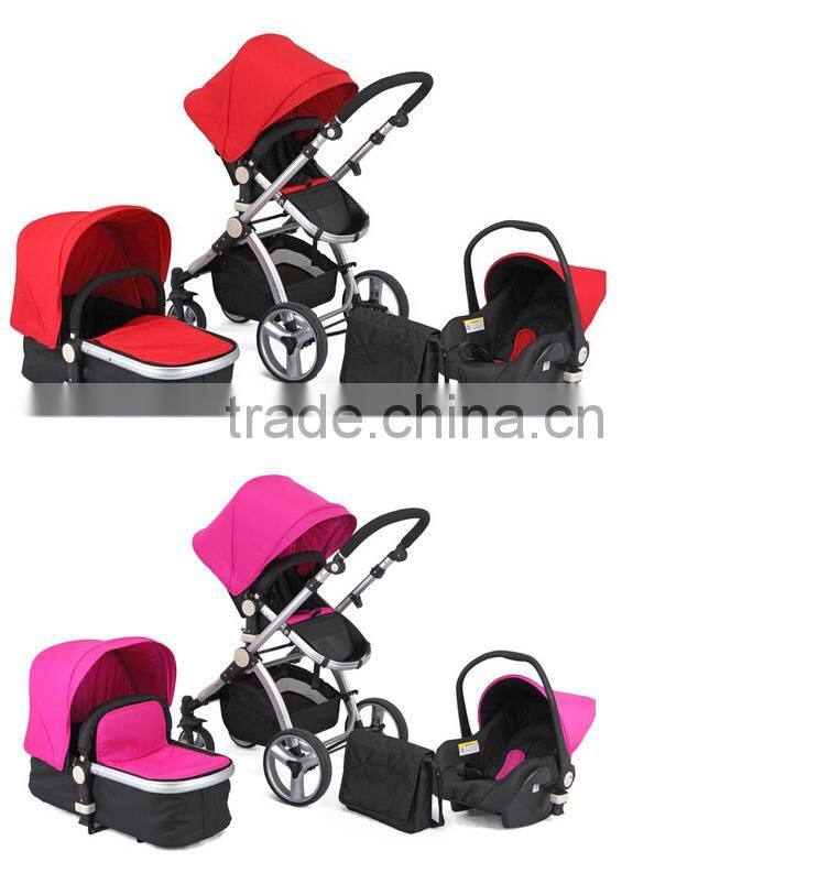 The New Luxury 3 in 1 Baby Stroller EN1888