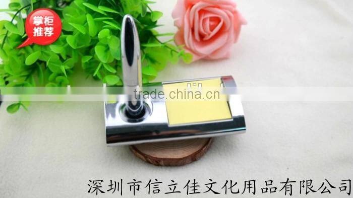 table pen with sticker , desk pen , stick pen