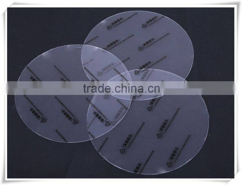 lightweight plastic transparent board with irregular shapes