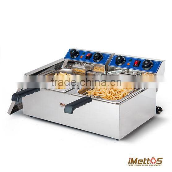 Table Top Potato Chips Fryer Machine Electric Fryer