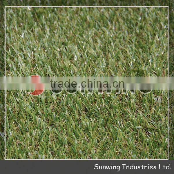 Sunwing wholesale artificial grass for landscaping garden roadside