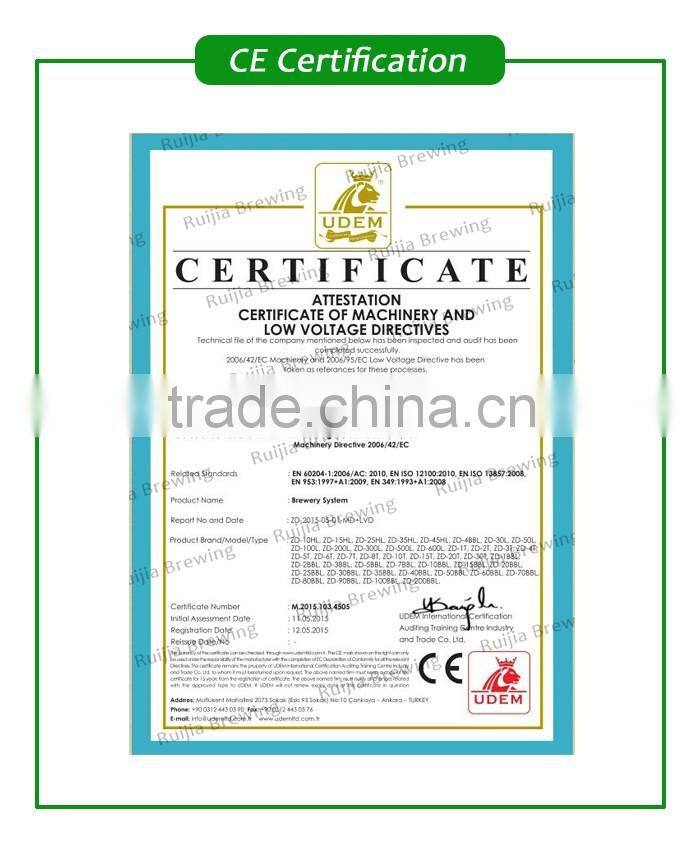 15BBL brewing equipment Restaurant equipment for sale