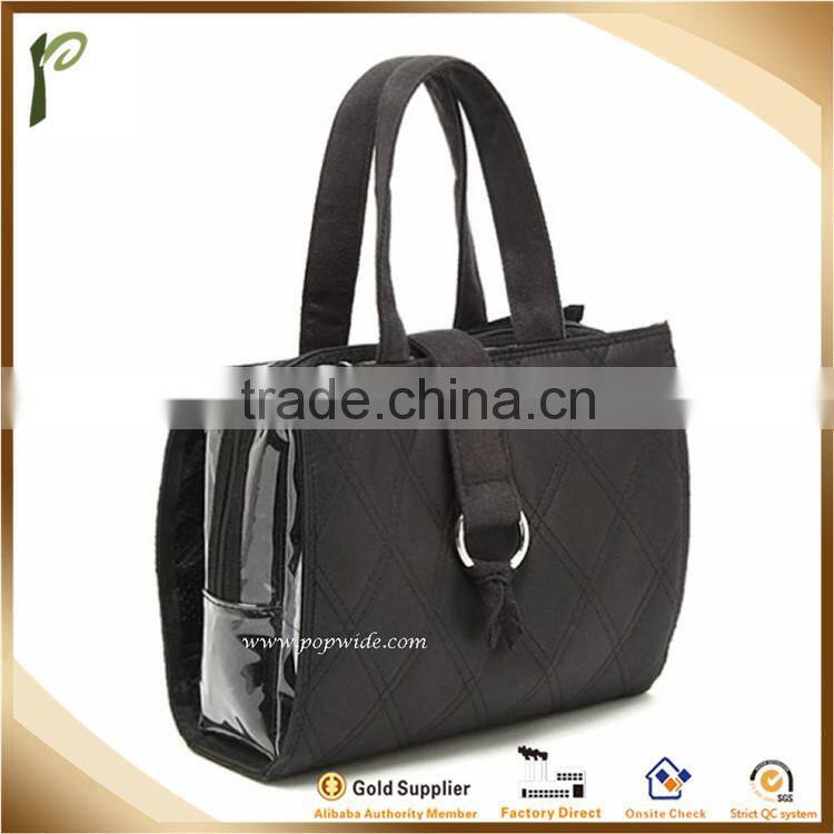 Popwide 2016 Hot Sale Colors PU Leather Fancy Ladies Handbag