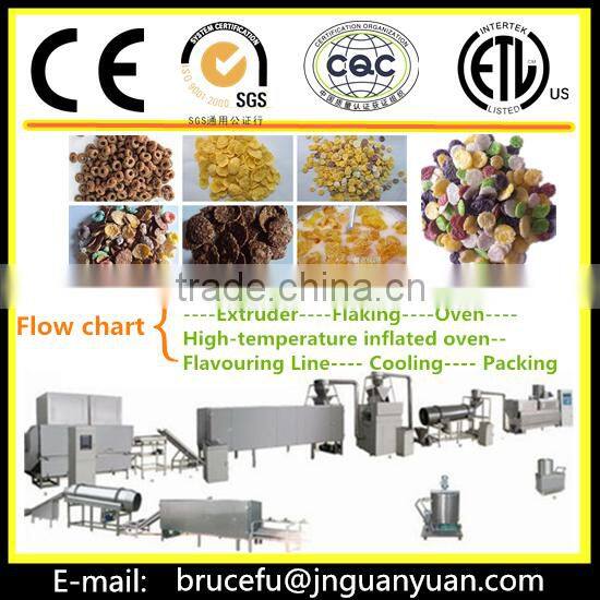 corn flake making machine line