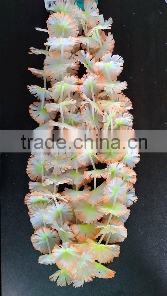Hawaiian Leis Fashion Patry Supplier Flower Garland Hawaiian Luau Party Decoration Favor Seaside Birthday