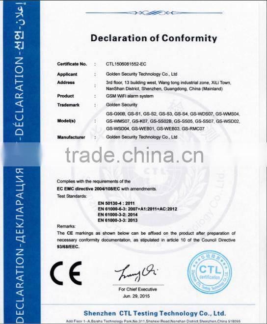 gsm alarm system work with 100 smart sockets support home automation & gsm home alarm system smart home wifi alarms