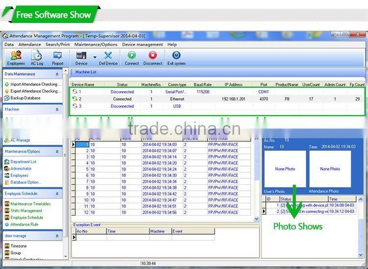 New Products Linux Hardware Zk Software Attendance Card Template Free (Hf-K200)