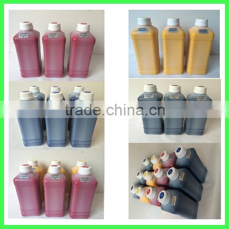 Special researched DX7 eco solvent ink for leather printing