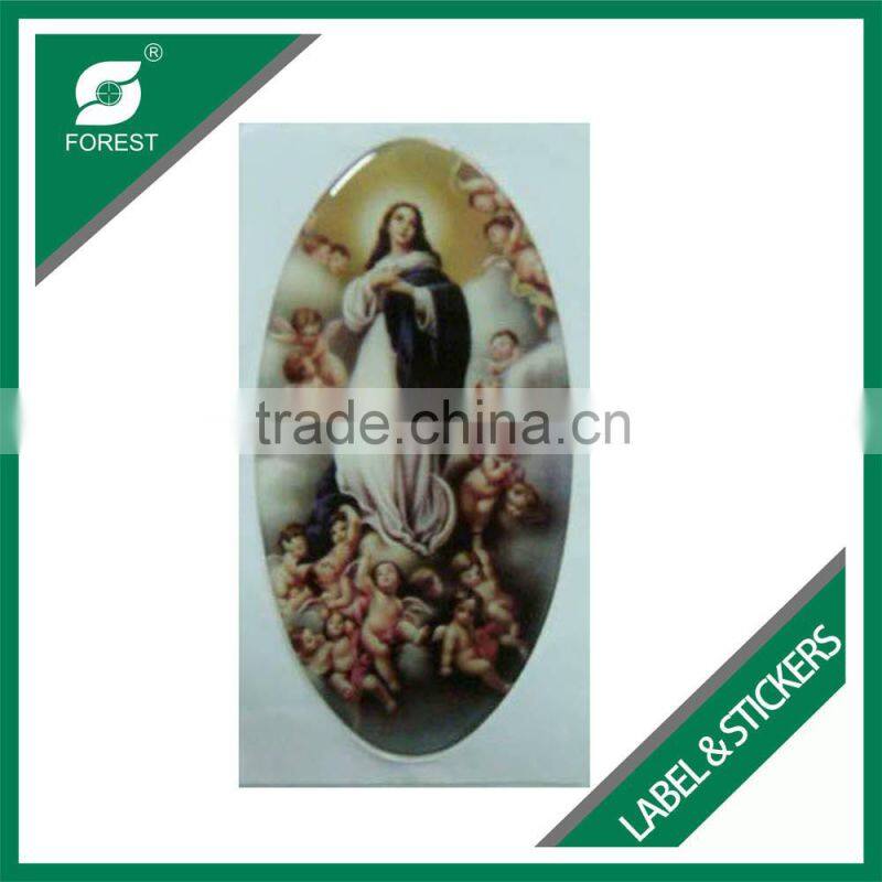 CUSTOMIZED PVC PP WATERPROOF BRUSHED ALLOY STICKERS CHEAP ADHESIVE PLOYPROPYLENE FOOD LABEL