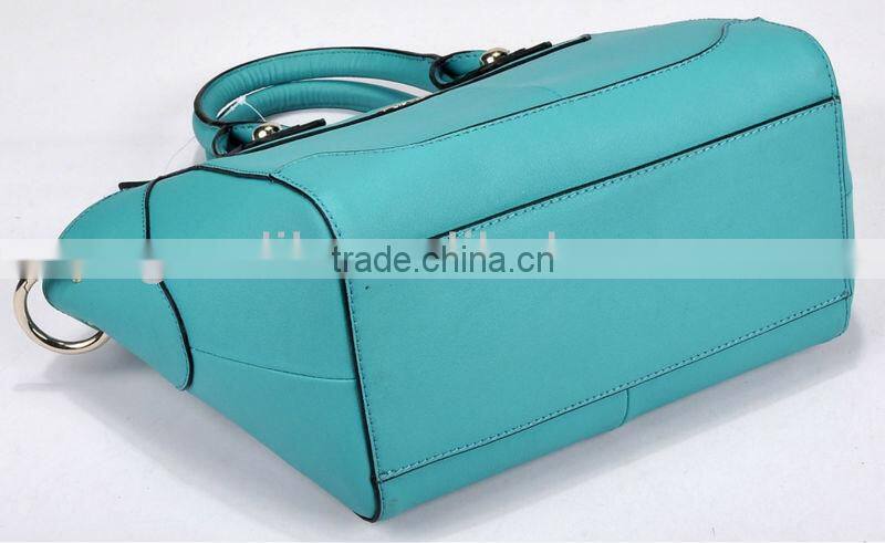 2014 Popular genuine leather handbag fashion brand handbag