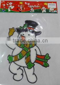 Hot Sale Santa Claus Decorative Sticker/Home Decor