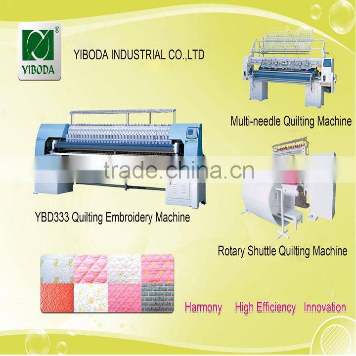 high quality YIBODA bed sheet making computer embroidery machine