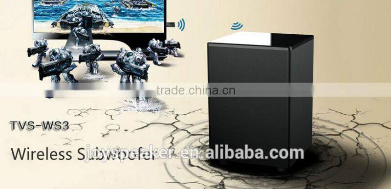 2014 newest television wireless deep bass subwoofer, with 6.5'' speaker