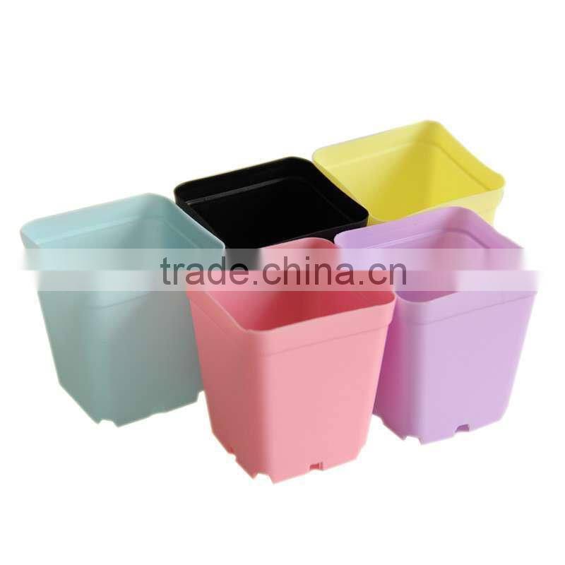 cheap simple plastic flower/plant pot with vairous size