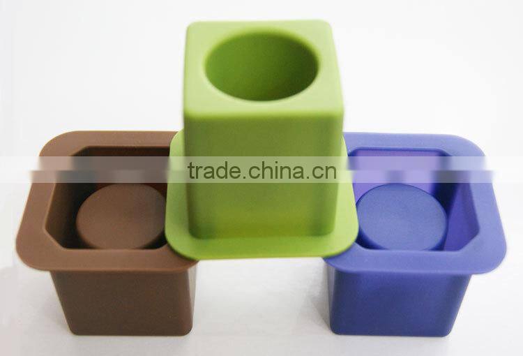 2016 Manufature Silicone 4 Cup Shape Silicone Ice cup Mold