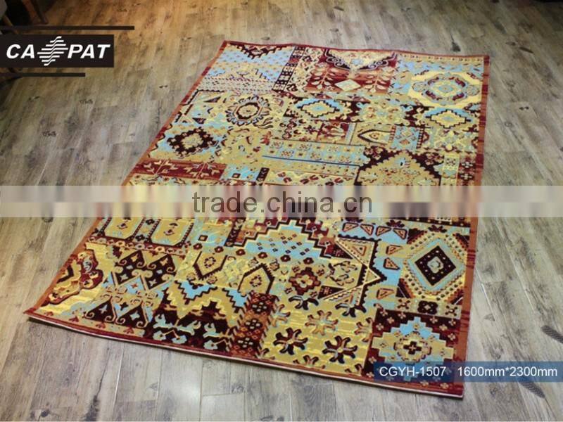 China 80 wool 20 nylon woven axminster carpet luxury hotel carpet CGYH 1517