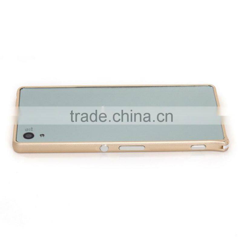 Metal bumper frame case for SONY Z4