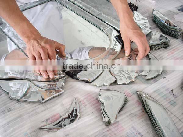 Metal and Mirror Tray