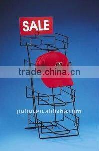 wire spinning cap display fixture