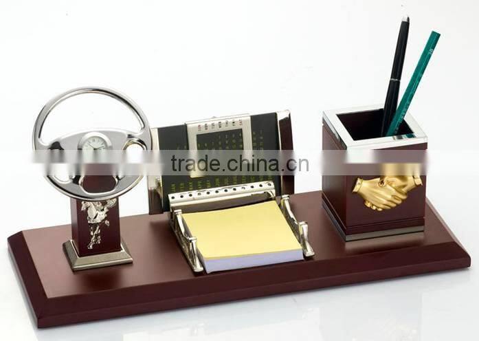 decorative metal pen holder