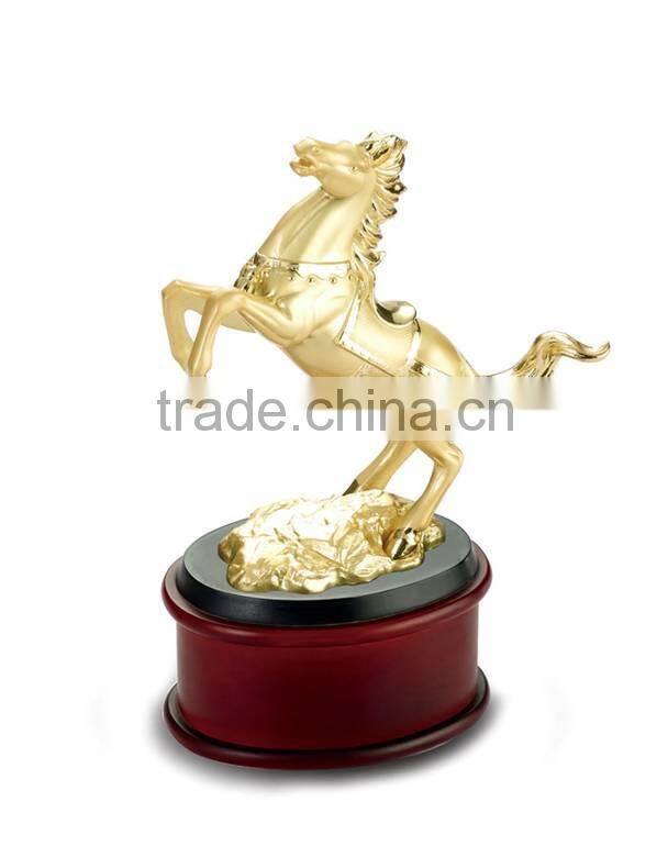 Factory Custom Metal Horse Statue/New metal art