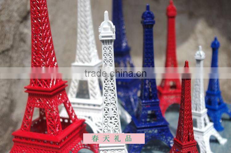 NICE FASHION colourful eiffel Tower model craft