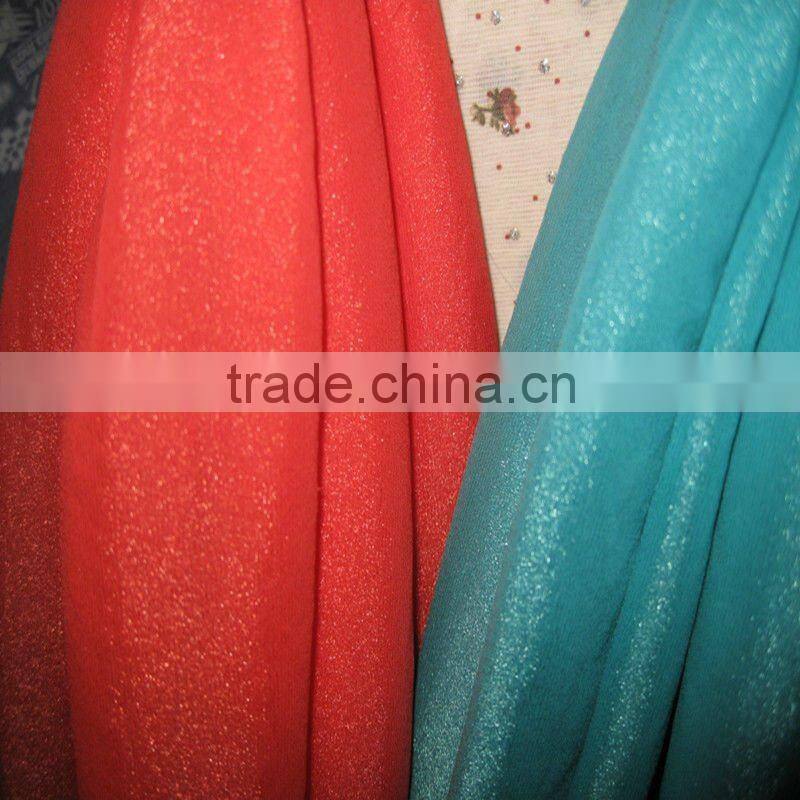 beautiful 100% polyester frivolous chiffon dress fabric