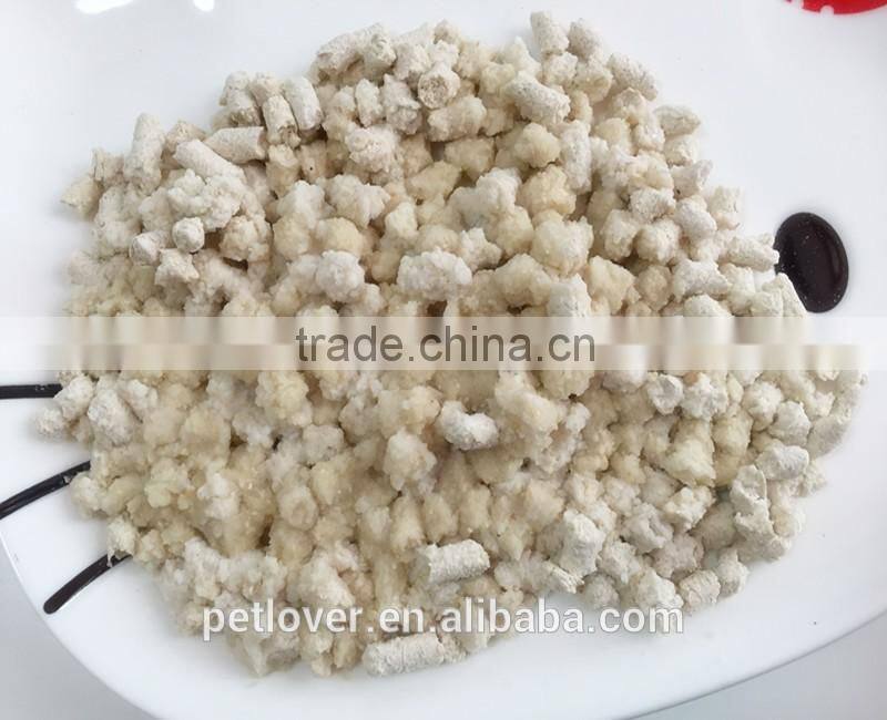 2016 hot sale pet grooming product cat litter tofu