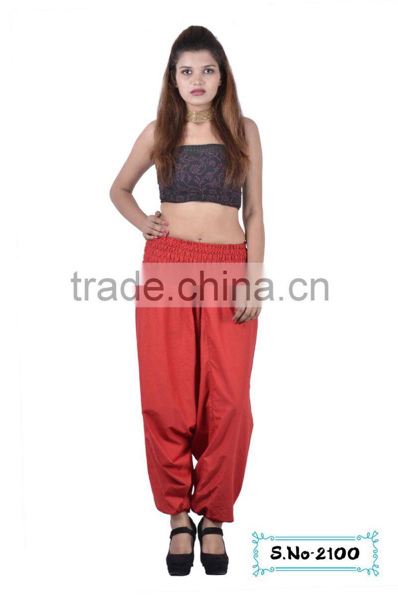 2100 Cotton pant Harem Pant Supplier Garments New Fashion Collection Women Clothes Ethnic Garments