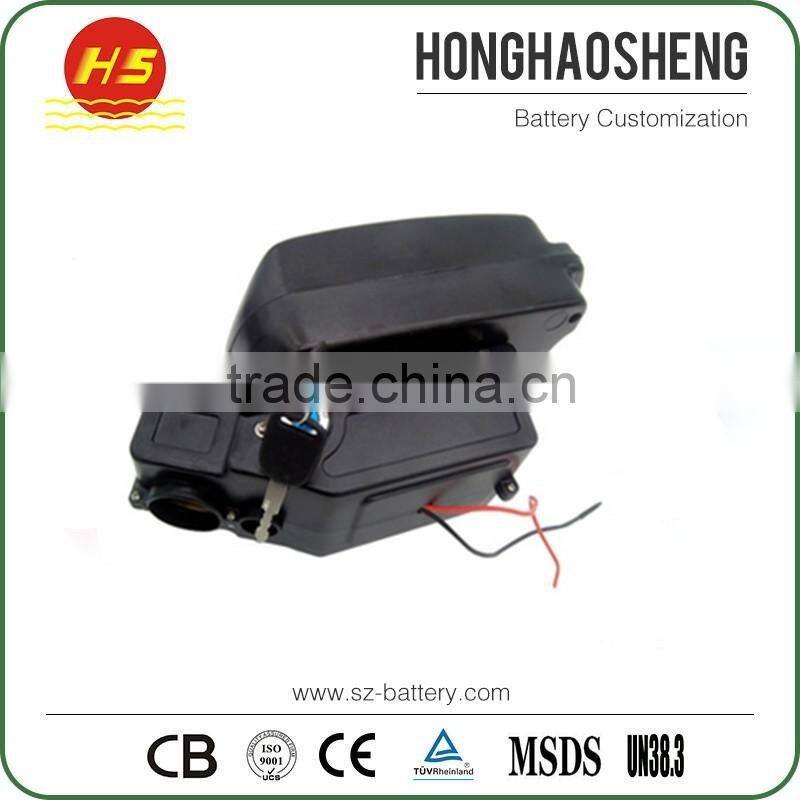 Rechargeable Lithium Battery 48v 20Ah Li-Ion E-Bike Battery Pack 48 Volt 1000w with F rog Case