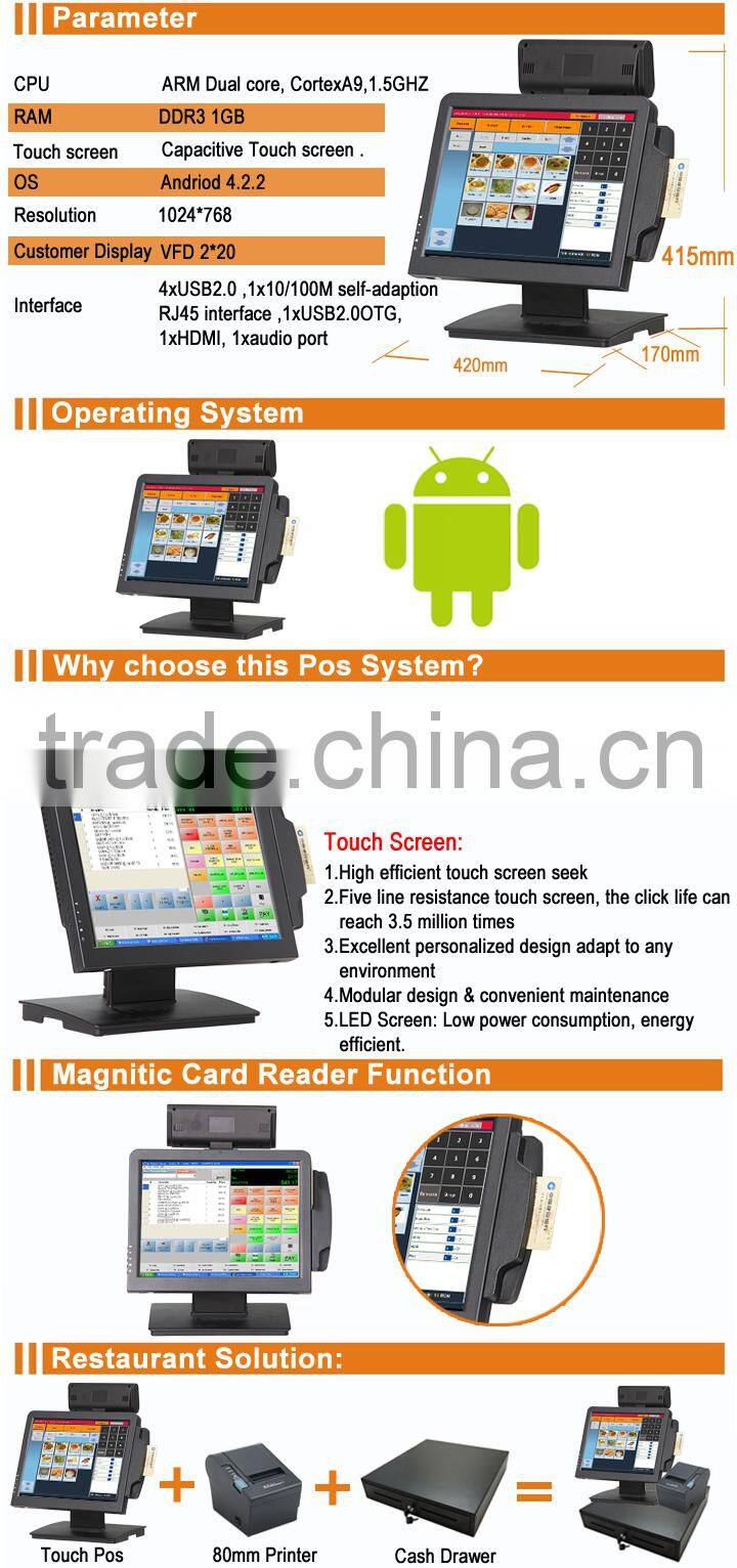 IZP024 Best Android Pos System For Small Business