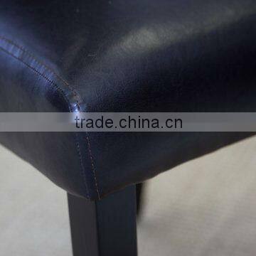 Black Leather Dinning chair HS-DC215