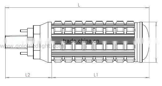e27 plc 20w LED 100-277VAC 360 degree E27 20W LED plt lamp replace PLT 42W