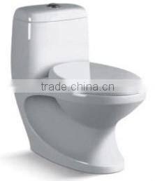 GC2006 Bathroom Building Material One Piece White Wall Mounted Toilet Made in China New Design Toilet