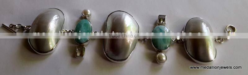 Tanzanite Pear Cabochon 925 Solid Sterling Silver Necklace, Designer Sterling Silver Gemstone Necklace, Bezel Gemstone Necklace