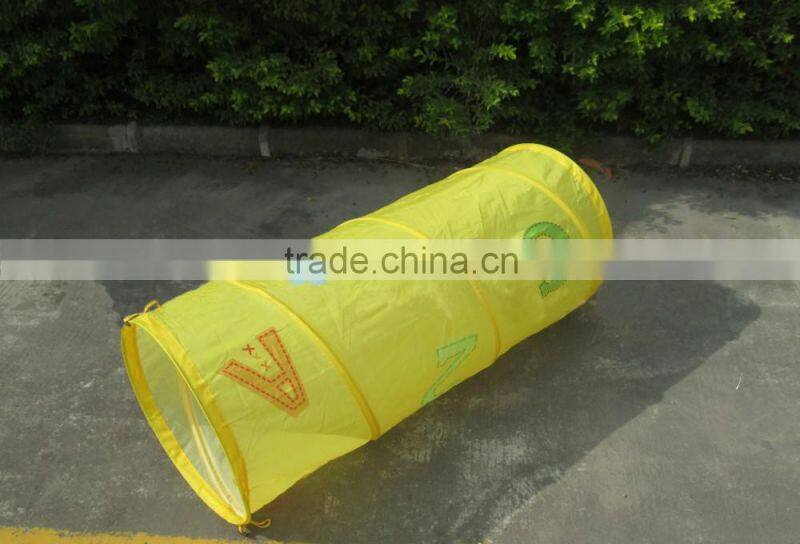 Eco-friendly Fabric dog toy tunnel for dog playing