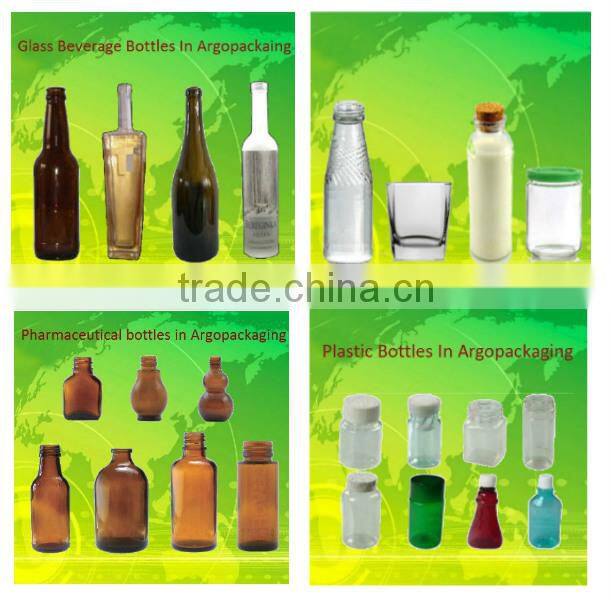 Argopackaging 750ml fany glass liquor bottle