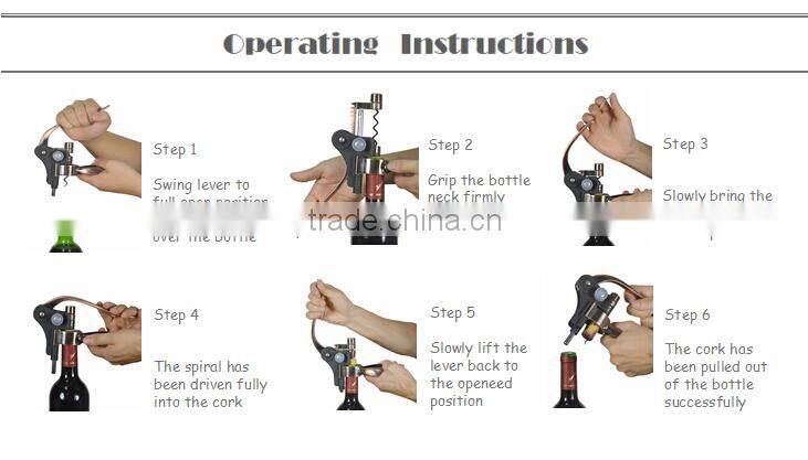 Top Quality Durable Quick Pulling Metal Bottle Openner/ Wine Opener/Beer Opener/Can Opener