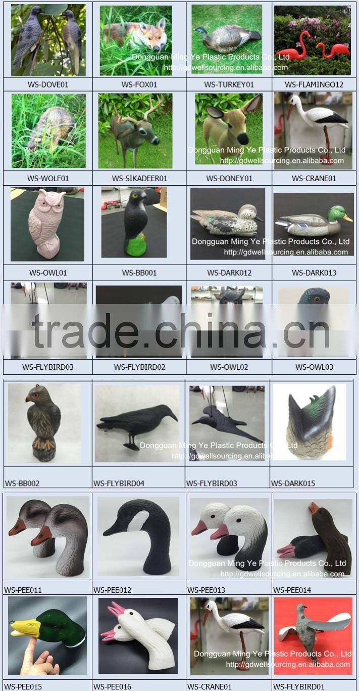 Garden Decoration Plastic Hunting Decoys Duck mallard duck decoys vivid HDPE decoy duck for hunt, maufacturer factory